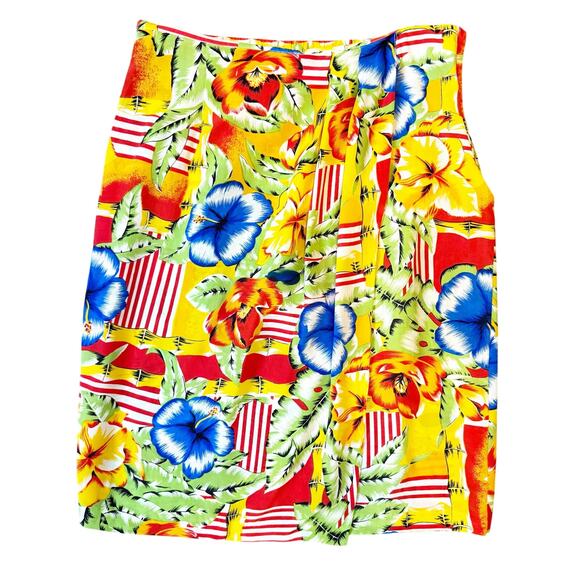 Vintage SK & Company 100% Silk Skirt Size M/L - Picture 1 of 4